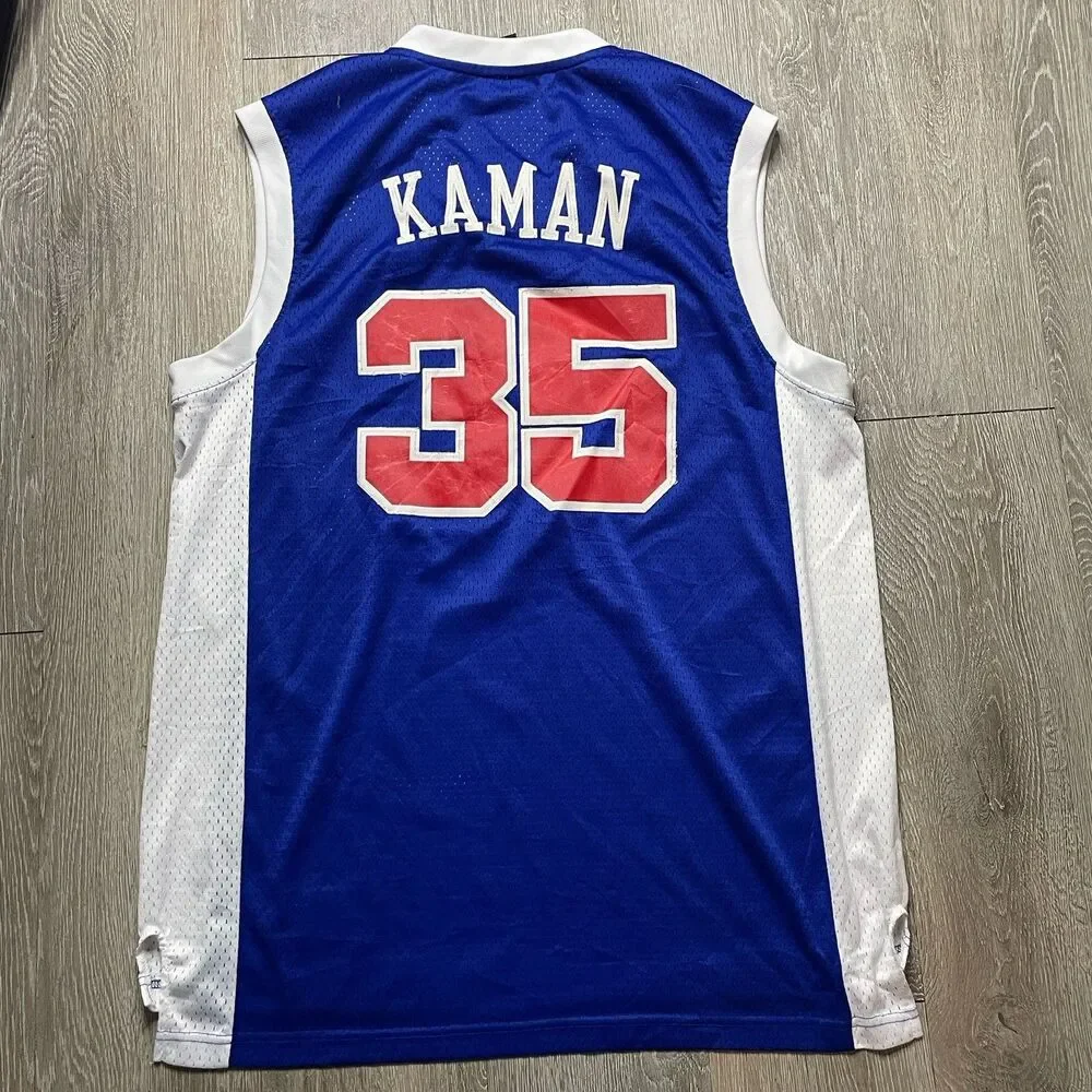 Rare Adidas NBA Los Angeles Clippers Chris Kaman Basketball Jersey XL Y2K